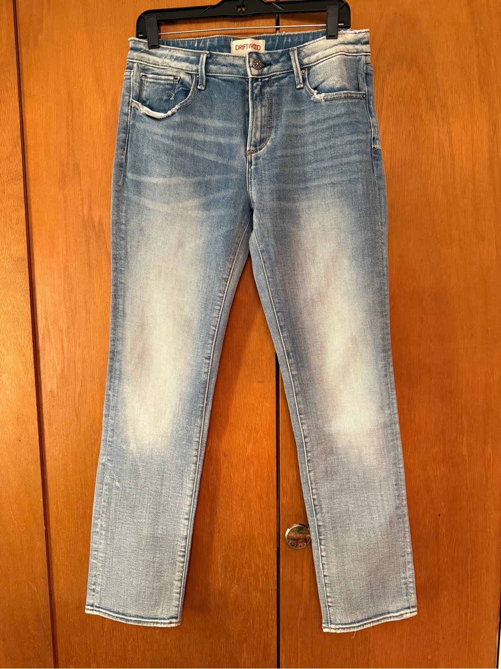 EUC Driftwood skinny straight Audrey jeans size 28